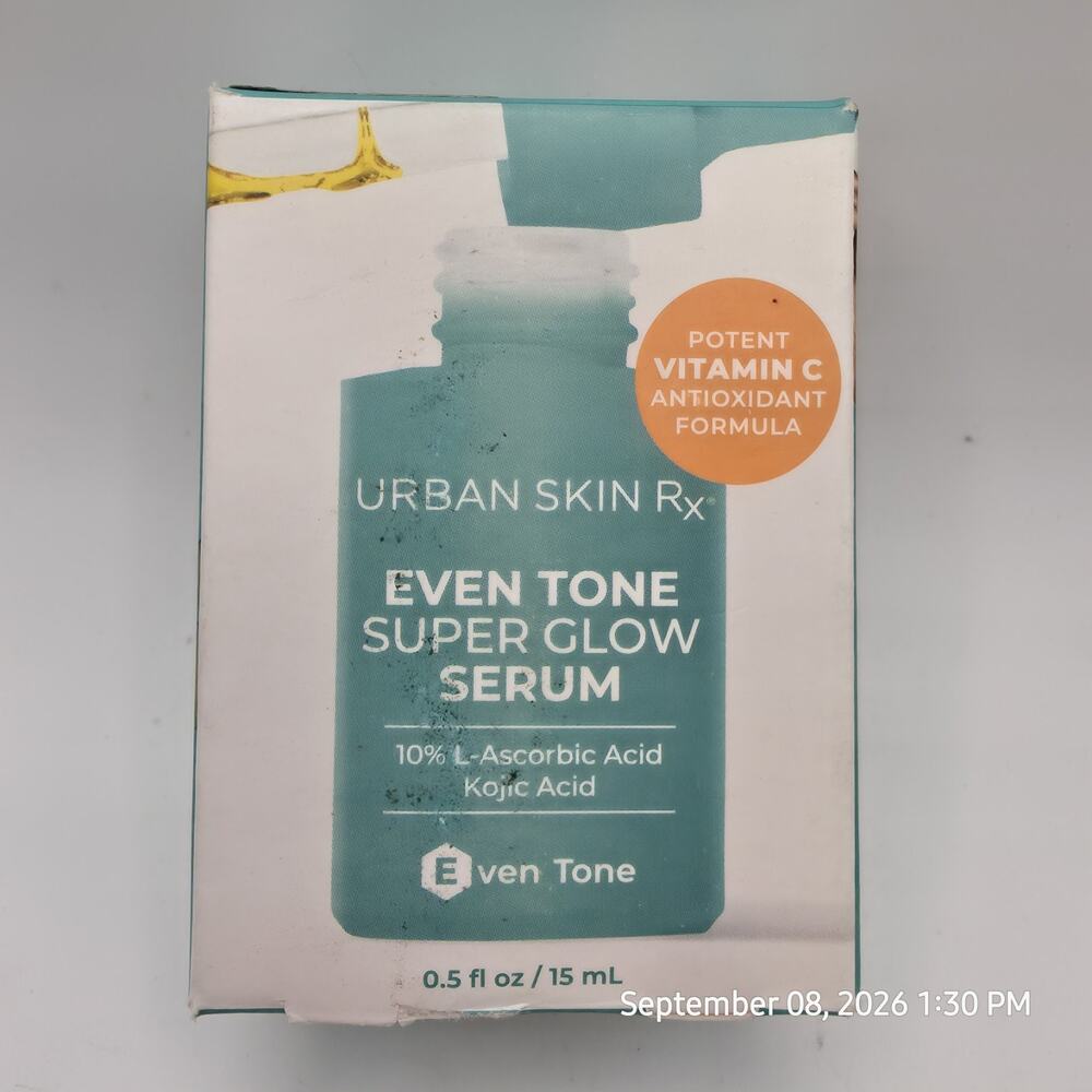 Urban Skin Rx Even Tone Super Glow Serum .5oz 10% L-Ascorbic Acid & Kojic Acid